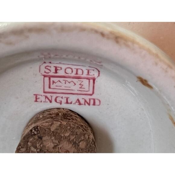 Spode Jewel Copeland Billingsley Rose Salt and Pepper Pink Rose - Picture 6 of 6